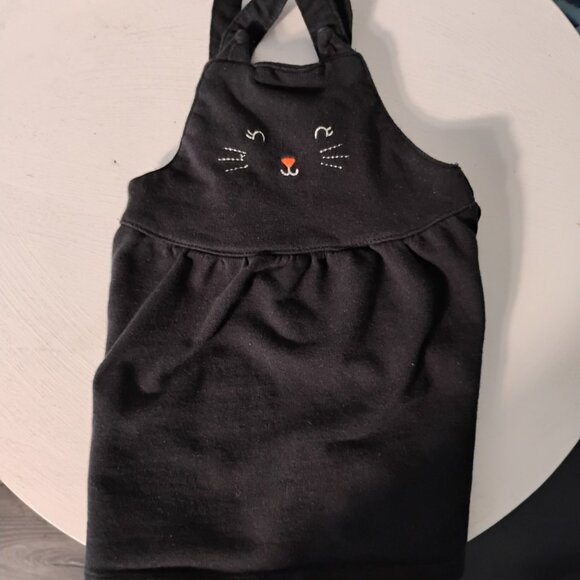 Whisker Wish – Black Cat Face Jumper Dress (Baby/Toddler) - Picture 3 of 3